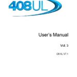 خرید و دانلود نسخه کامل کتاب 408UL Manuals – V7.1 – Issue 05-2003 – 408user3