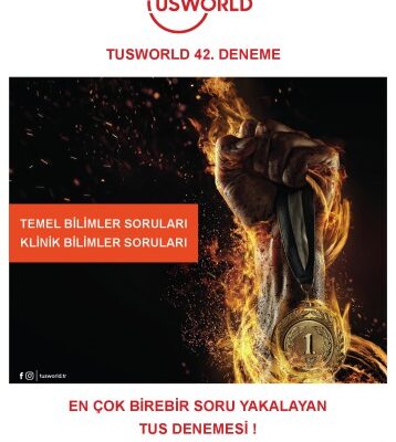 خرید و دانلود نسخه کامل کتاب 42.Tus Deneme Sınavı Kitapçığı