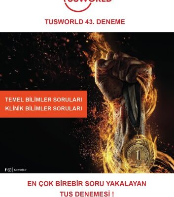خرید و دانلود نسخه کامل کتاب 43.Tus Deneme Sınavı Kitapçığı