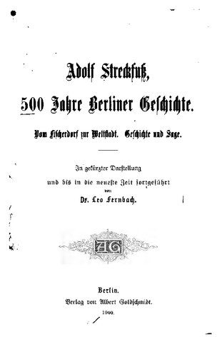 خرید و دانلود نسخه کامل کتاب 500 Jahre Berliner Geschichte. Vom Fischerdorf zur Weltstadt. Geschichte und Sage_68c0898ec7cc2.jpeg خرید و دانلود نسخه کامل کتاب 500 Jahre Berliner Geschichte. Vom Fischerdorf zur Weltstadt. Geschichte und Sage