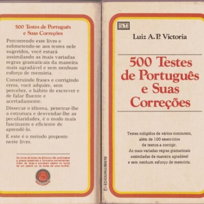 خرید و دانلود نسخه کامل کتاب 500 Testes de Português e suas correções