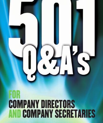 خرید و دانلود نسخه کامل کتاب 501 Questions and Answers for Company Secretaries and Company Directors, Second Edition