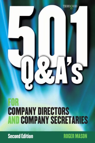 خرید و دانلود نسخه کامل کتاب 501 Questions and Answers for Company Secretaries and Company Directors, Second Edition_68b4d88238b0f.jpeg خرید و دانلود نسخه کامل کتاب 501 Questions and Answers for Company Secretaries and Company Directors, Second Edition