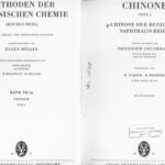 خرید و دانلود نسخه کامل کتاب 7/3a- Chinone. Teil 1. p-Chinone der benzol – und naphthalin-reihe