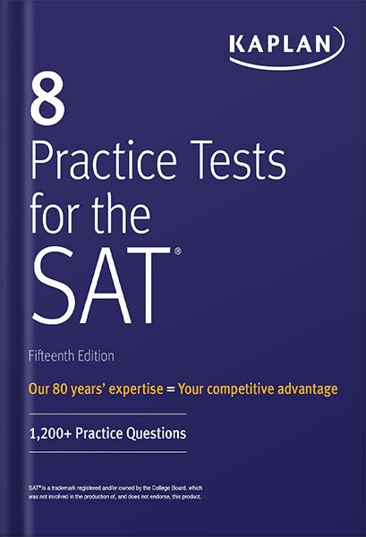 خرید و دانلود نسخه کامل کتاب 8 Practice Tests for the SAT: 1,200+ SAT Practice Questions (Kaplan Test Prep) Fifteenth Edition by Kaplan Test Prep_68bec4720b634.jpeg خرید و دانلود نسخه کامل کتاب 8 Practice Tests for the SAT: 1,200+ SAT Practice Questions (Kaplan Test Prep) Fifteenth Edition by Kaplan Test Prep