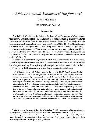 خرید و دانلود نسخه کامل کتاب A 3405: An Unusual Astronomical Text from Uruk