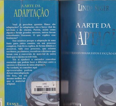 خرید و دانلود نسخه کامل کتاب A arte da adaptação: como transformar fatos e ficção em filme