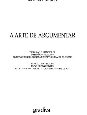 خرید و دانلود نسخه کامل کتاب A arte de argumentar