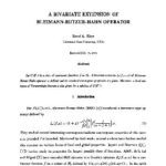 خرید و دانلود نسخه کامل کتاب A bivariate extension of Bleimann-Butzer-Hahn operator