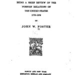 خرید و دانلود نسخه کامل کتاب A century of American diplomacy being a brief review of the foreign relations of the United States 1776-1876