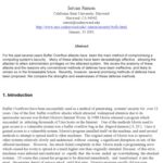 خرید و دانلود نسخه کامل کتاب A Comparative Analysis of Methods of Defense against Buffer Overflow Attacks