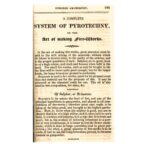 خرید و دانلود نسخه کامل کتاب A Complete Complete System of Pyrotechny or The Art of Making Fireworks
