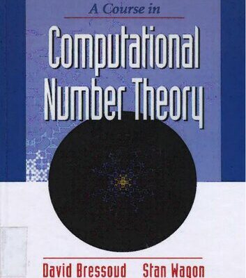 خرید و دانلود نسخه کامل کتاب A Course in Computational Number Theory