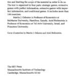 خرید و دانلود نسخه کامل کتاب A course in game theory