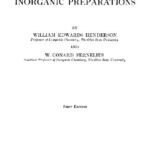 خرید و دانلود نسخه کامل کتاب A Course in Inorganic Preparations
