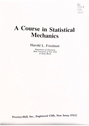 خرید و دانلود نسخه کامل کتاب A course in statistical mechanics_68beca51cd35b.jpeg خرید و دانلود نسخه کامل کتاب A course in statistical mechanics