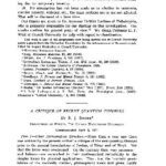 خرید و دانلود نسخه کامل کتاب A Critique of Recent Quantum Theories