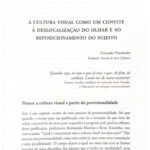 خرید و دانلود نسخه کامل کتاب A Cultura Visual como um convite à deslocalização do olhar e ao reposicionamento do sujeito