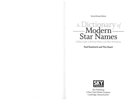 خرید و دانلود نسخه کامل کتاب A Dictionary of Modern Star Names: A Short Guide to 254 Star Names and Their Derivations_68bc82e053ffa.jpeg خرید و دانلود نسخه کامل کتاب A Dictionary of Modern Star Names: A Short Guide to 254 Star Names and Their Derivations