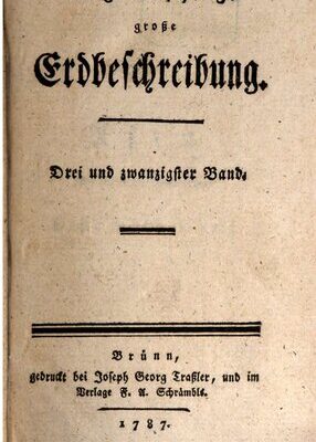 خرید و دانلود نسخه کامل کتاب A. F. Büschings große Erdbeschreibung