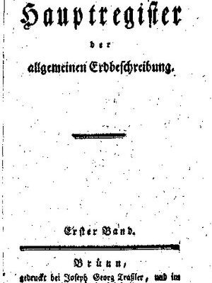 خرید و دانلود نسخه کامل کتاب A. F. Büschings Hauptregister der allgemeinen Erdbeschreibung