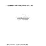 خرید و دانلود نسخه کامل کتاب A Gamma-Ray Burst Bibliography, 1972 – 2010