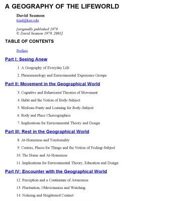 خرید و دانلود نسخه کامل کتاب A Geography of the Lifeworld: Movement, Rest, and Encounter