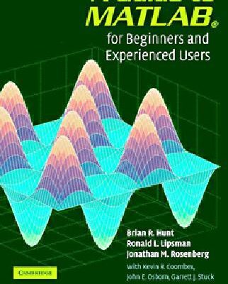 خرید و دانلود نسخه کامل کتاب A guide to MATLAB: for beginners and experienced users