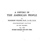 خرید و دانلود نسخه کامل کتاب A history of the American people. In ten volumes