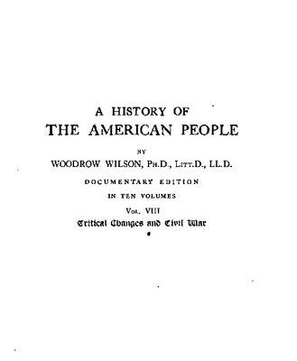 خرید و دانلود نسخه کامل کتاب A history of the American people. In ten volumes