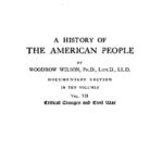 خرید و دانلود نسخه کامل کتاب A history of the American people. In ten volumes
