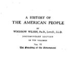 خرید و دانلود نسخه کامل کتاب A history of the American people. In ten volumes
