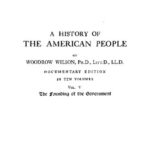 خرید و دانلود نسخه کامل کتاب A history of the American people. In ten volumes