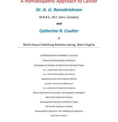 خرید و دانلود نسخه کامل کتاب A Homoeopathic Approach to Cancer. part1