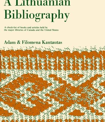 خرید و دانلود نسخه کامل کتاب A Lithuanian bibliography: A check-list of books and articles held by the major libraries of Canada and the United States