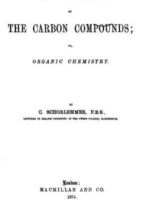 خرید و دانلود نسخه کامل کتاب A Manual of the Chemistry of the Carbon Compounds; or, Organic Chemistry