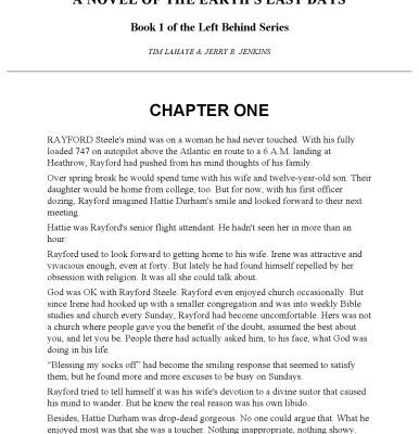 خرید و دانلود نسخه کامل کتاب A Novel of the Earth’s Last Days (Left Behind 01)