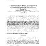 خرید و دانلود نسخه کامل کتاب A parametric empirical Bayes method for cancer screening using longitudinal observations of a biomar