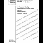 خرید و دانلود نسخه کامل کتاب A Poetry of Reality: Composing with Recorded Sound (Contemporary Music Review Series)
