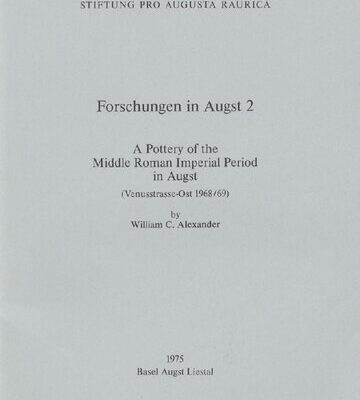 خرید و دانلود نسخه کامل کتاب A Pottery of the Middle Roman Imperial Period in Augst: (Venusstrasse-Ost 1968/69)