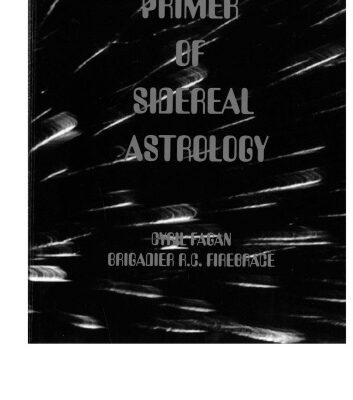 خرید و دانلود نسخه کامل کتاب A Primer Of Sidereal Astrology