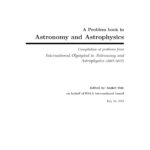 خرید و دانلود نسخه کامل کتاب A Problem book in Astronomy and Astrophysics
