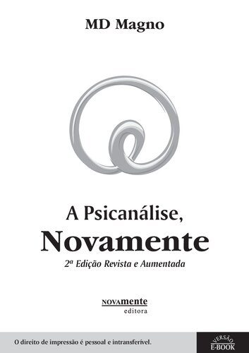 خرید و دانلود نسخه کامل کتاب A Psicanálise, Novamente_68c6c66fb621d.jpeg خرید و دانلود نسخه کامل کتاب A Psicanálise, Novamente