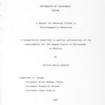 خرید و دانلود نسخه کامل کتاب A search for advanced fields in electromagnetic radiation [thesis]