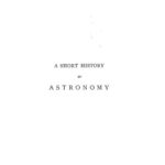 خرید و دانلود نسخه کامل کتاب A Short History of Astronomy