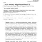 خرید و دانلود نسخه کامل کتاب A Survey of Surface Modification Techniques for Next-Generation Shape Memory Polymer Stent Devices