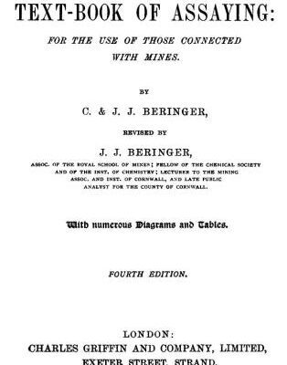 خرید و دانلود نسخه کامل کتاب A text-book of assaying: for the use of those connected with mines
