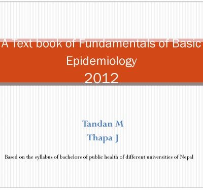 خرید و دانلود نسخه کامل کتاب A textbook of fundamentals of basic epidemiology