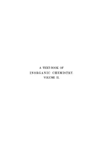 خرید و دانلود نسخه کامل کتاب A textbook of inorganic chemistry vol.II The Alkali-Metals and Their Congeners_68d2dcc1a7ac2.jpeg خرید و دانلود نسخه کامل کتاب A textbook of inorganic chemistry vol.II The Alkali-Metals and Their Congeners
