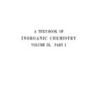 خرید و دانلود نسخه کامل کتاب A textbook of inorganic chemistry vol.IX p.I Cobalt, Nickel, and The Elements of The Platinum Group